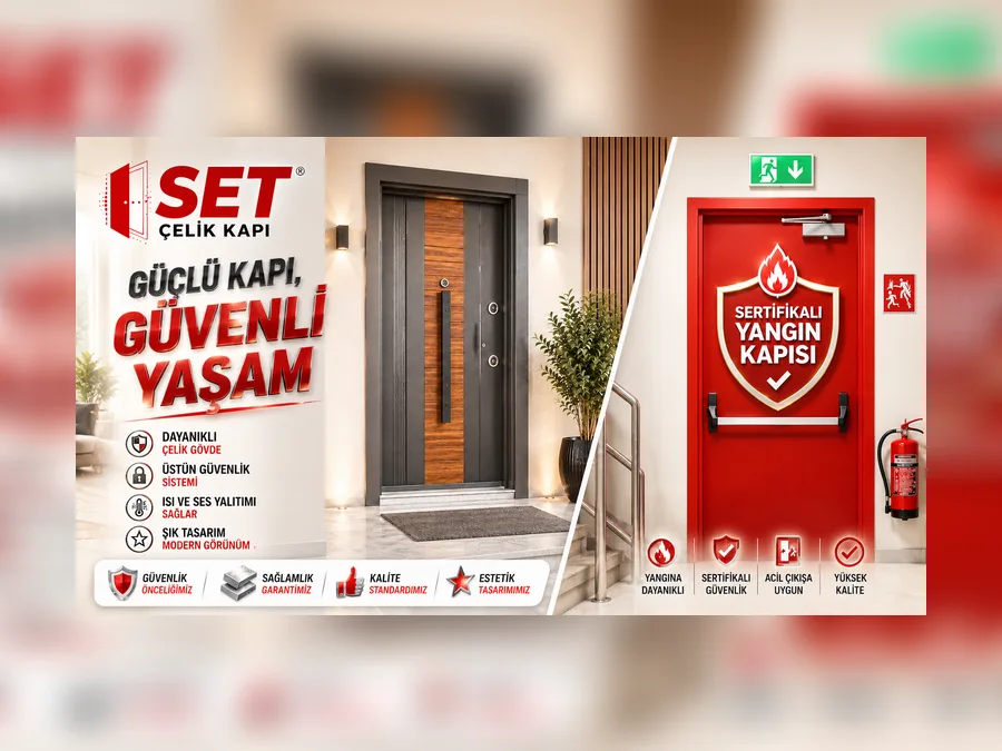 SET ÇELİK KAPI VE YANGIN KAPISI