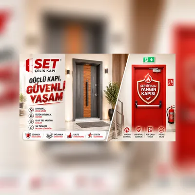 SET ÇELİK KAPI VE YANGIN KAPISI